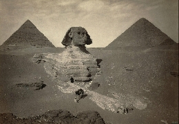 The sphinx in egypt