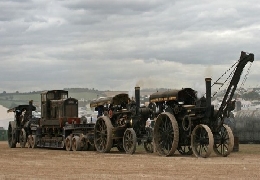 The exhibition of steam engines