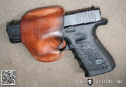 Do not carry a gun in leather holster