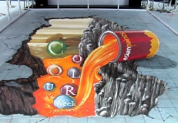 Amazing 3d art on streets