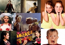 Celebrities as children in movies