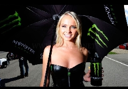 Girls from the motogp 2011 of czech republic