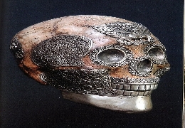 Tibetan ritual skull!