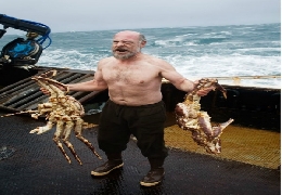 Extraction of the crab, cod and halibut in the bering sea