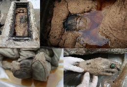 Mummies found in china